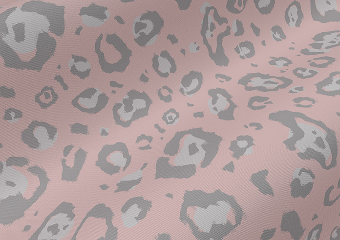 Leopard Luxe, Baby Pink - Roller Blind - Image 4